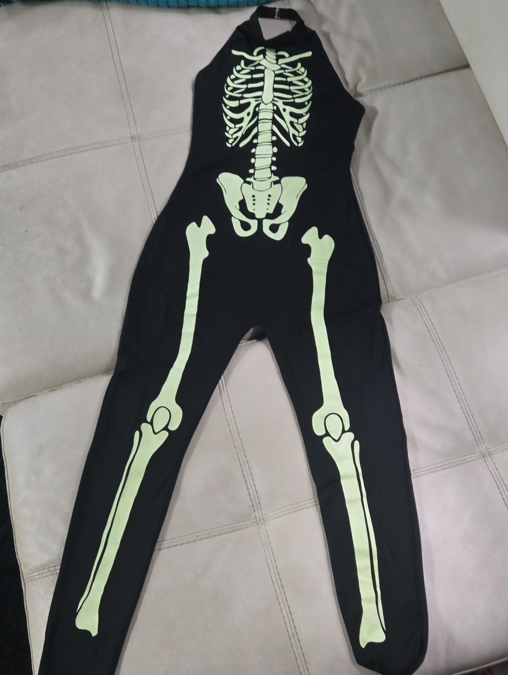 Glow In The Dark Skeleton Jumpsuit